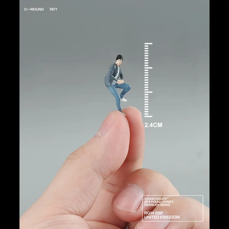 Reclining Boy Resin Miniature Figurine Model 3 Reclining Boy Resin Miniature Figurine Model - Image 3