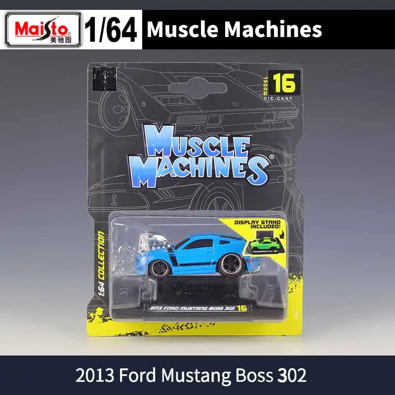 1/64 Scale Diecast Muscle Car Model Q24 7 1/64 Scale Diecast Muscle Car Model Q24 - Image 7