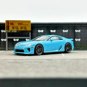 Lexus LFA Diecast Model 1/64 Scale Light Blue 7 Sfeea09846b1e494e917d6a7a0d1d7c4d3