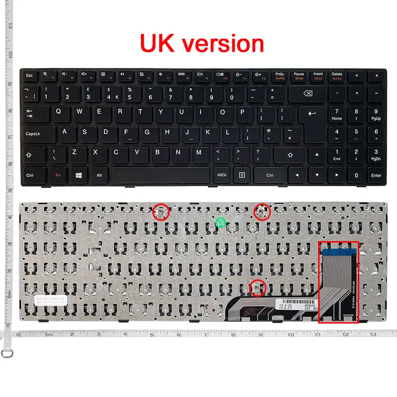 Lenovo Laptop Keyboard for Ideapad and TianYi 3 Lenovo Laptop Keyboard for Ideapad and TianYi - Image 3
