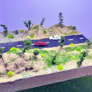 DIY 1:87 Scale Micro-Landscape Road Model Kit 23 Sff0a9be40b8e491488e2ce2763df9876M