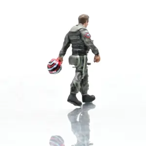 1/72 Scale US Fighter Pilot Model Figure 4 Sff1f025e01ea470c908cf589f0a780ba5