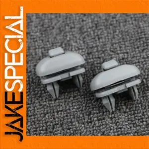 Gray Sun Visor Clips for Audi Models A1 A3 A4 A5 Q3 Q5 TT