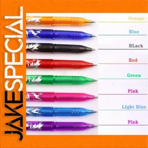 Set of 6 Multi-color Erasable Gel Pens