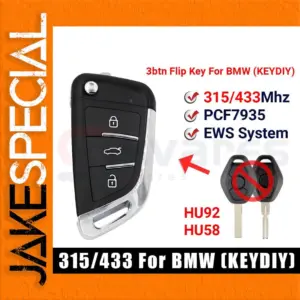 B29 KD Remote Key for BMW Vehicles