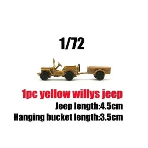 1/72 WWII USA Willys Jeep Assembly Model 7 1/72 WWII USA Willys Jeep Assembly Model - Image 7