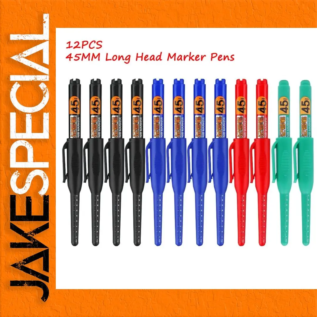 12PCS Long Head Marker Pens for Art Projects 1 12PCS Long Head Marker Pens for Art Projects