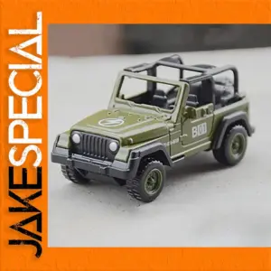 Diecast 1:72 WWII Military Off-road Vehicle
