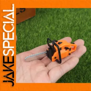 Miniature Chain Saw for 1:12 Scale Dollhouse