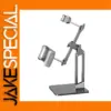 Foldable Dual Clips Metal Tablet Stand for iPad Pro