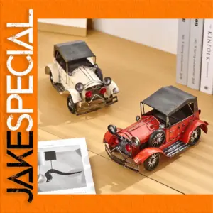 Luxury Vintage Car Model Ornament Set