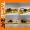 Diecast Mini CAT Engineering Vehicle Keychain Set