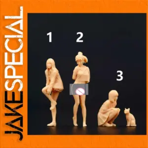 Resin Miniature Figures Set for Collectors