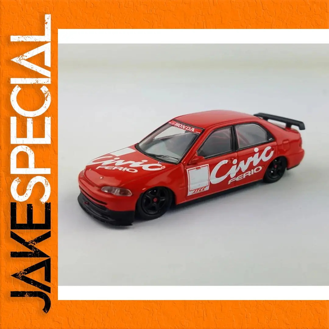Honda Civic Ferio JTCC 1995 Diecast Model 1:64 1 Honda Civic Ferio JTCC 1995 Diecast Model 1:64