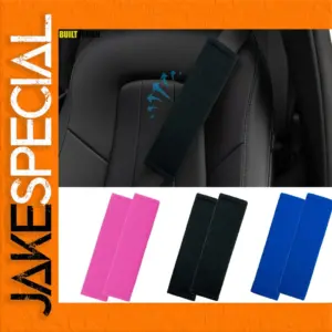 Universal Seat Belt Safety Pad Cover Set