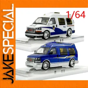Diecast 1/64 Scale GMC Savana Model Set
