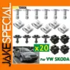 20-Piece Clip Kit for VW Passat & SKODA