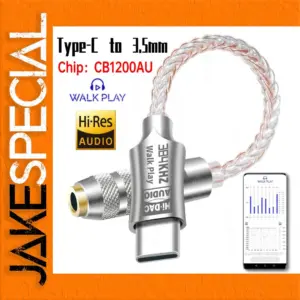 Type C to 3.5mm DAC Audio Adapter CB1200AU