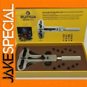Watch Repair Tools Kit with 12 Interchangeable Bits