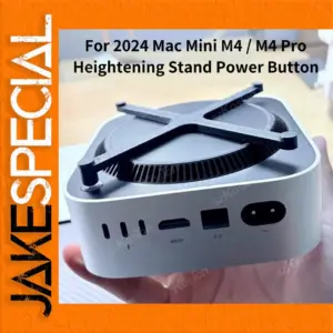 Heightening Stand Power Button for Mac Mini M4