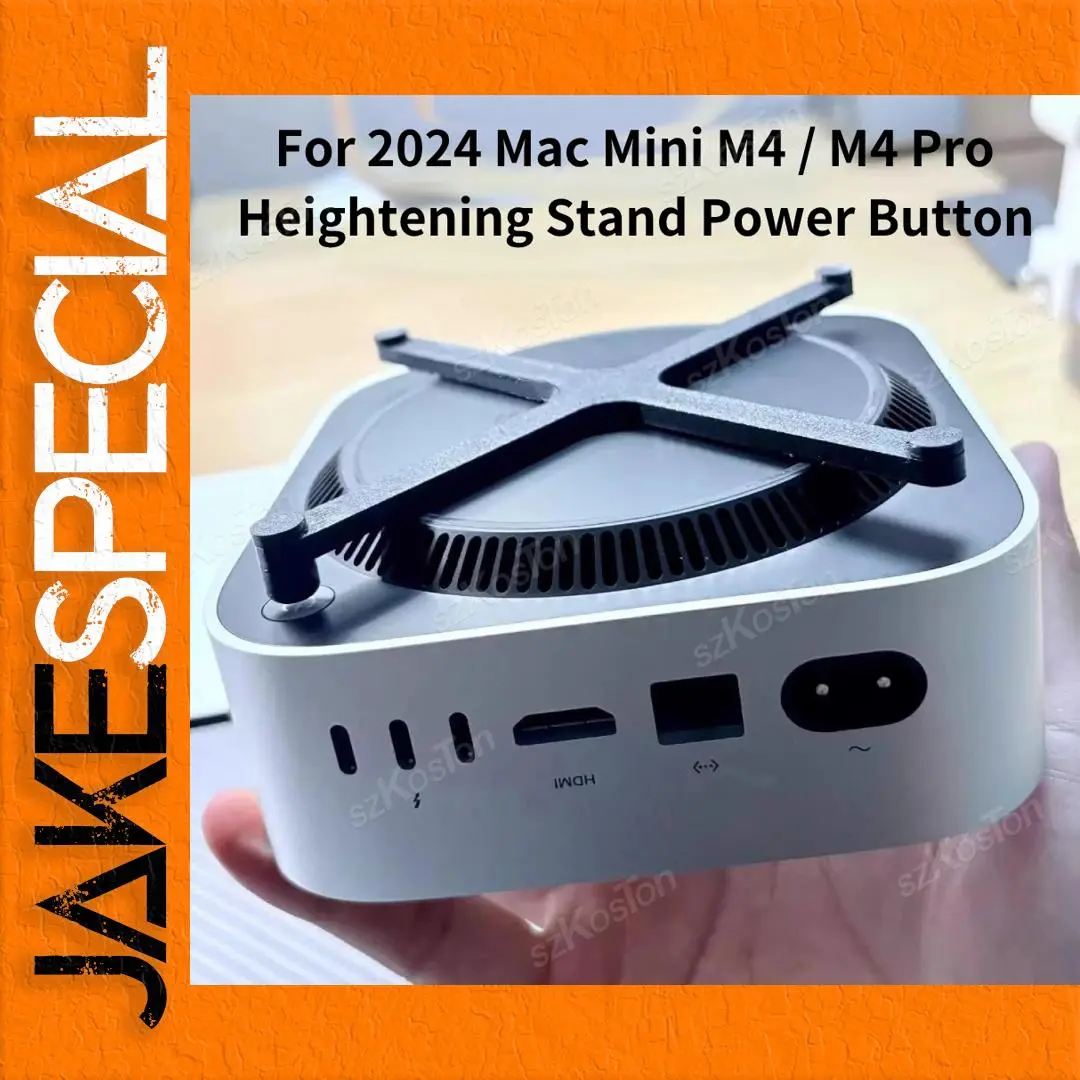 Heightening Stand Power Button for Mac Mini M4 1 Heightening Stand Power Button for Mac Mini M4