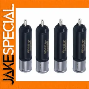 WBT-0152Ag RCA Connector Set - 4 Plugs