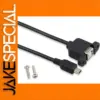Mini USB 5 Pin Male to USB 2.0 Type B Female Cable