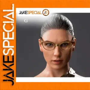 1/6 Scale Metal Glasses Frame for Dolls