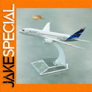 1:400 Scale Diecast Model Airplane with Stand