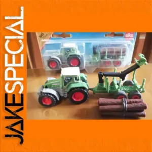 1:87 Scale Diecast Alloy Tractor Trailer Model