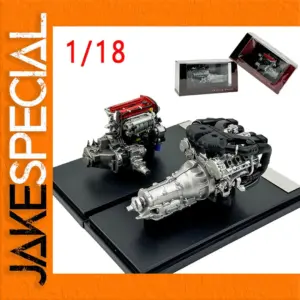 Diecast 1/18 Scale Mitsubishi EVO4 Engine Model