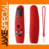 Bright Red Silicone Cover for Smart TV Remotes