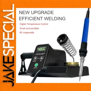 60W Digital Soldering Iron Station with PID Control