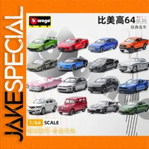 Bburago 1:64 Diecast Ferrari and Cadillac Models