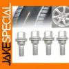 Set of 4 Wheel Nuts for Citroen Peugeot