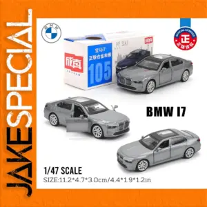 BMW I7 1:47 Scale Diecast Model with Pullback