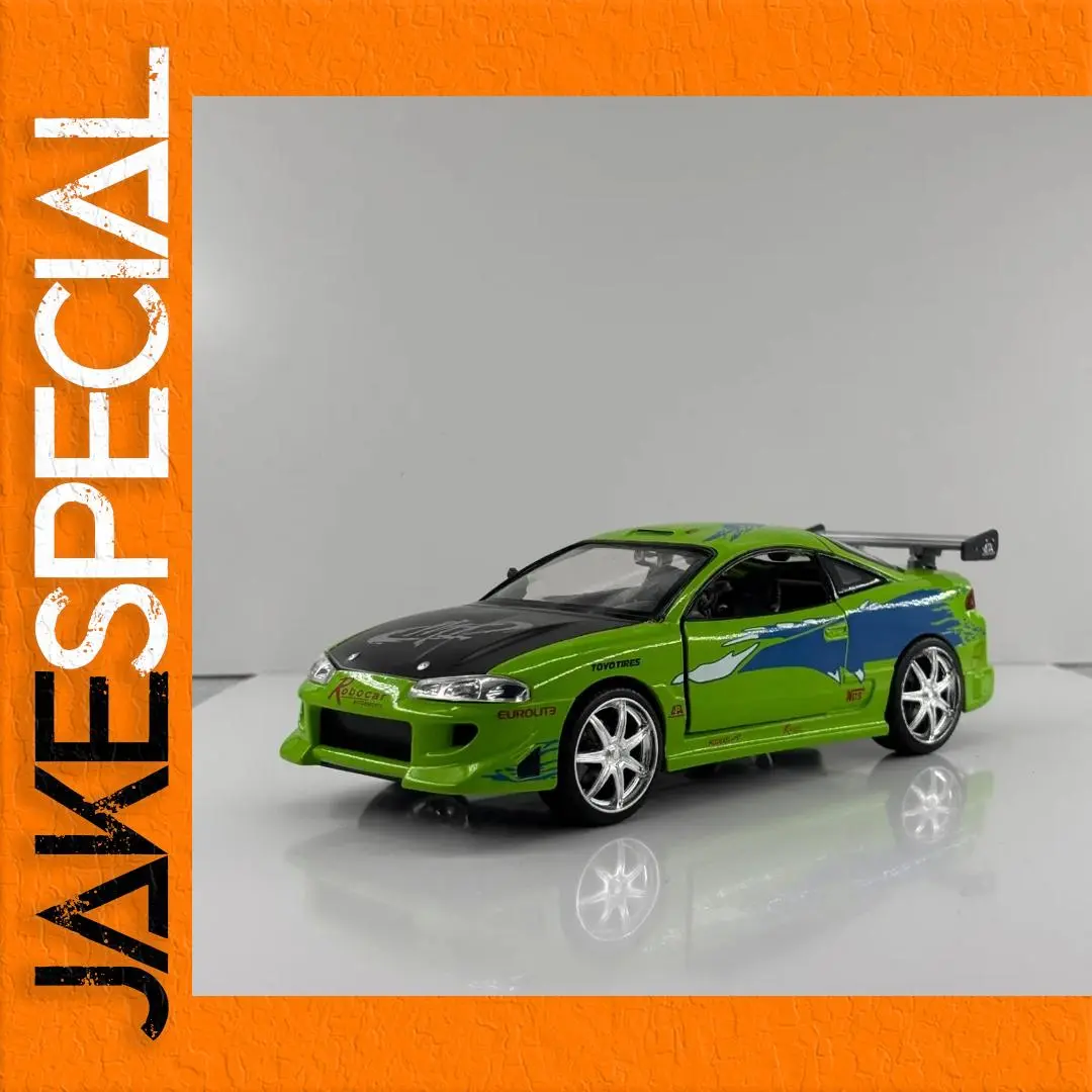 JADA 1/24 Fast and Furious Mitsubishi Eclipse Model 1 JADA 1/24 Fast and Furious Mitsubishi Eclipse Model