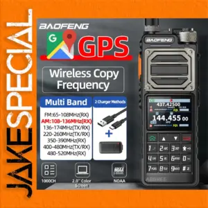 BAOFENG UV-25 PRO GPS Walkie Talkie 5200mAh