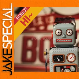 Nostalgic Retro Spring-Driven Tin Robot Figurine