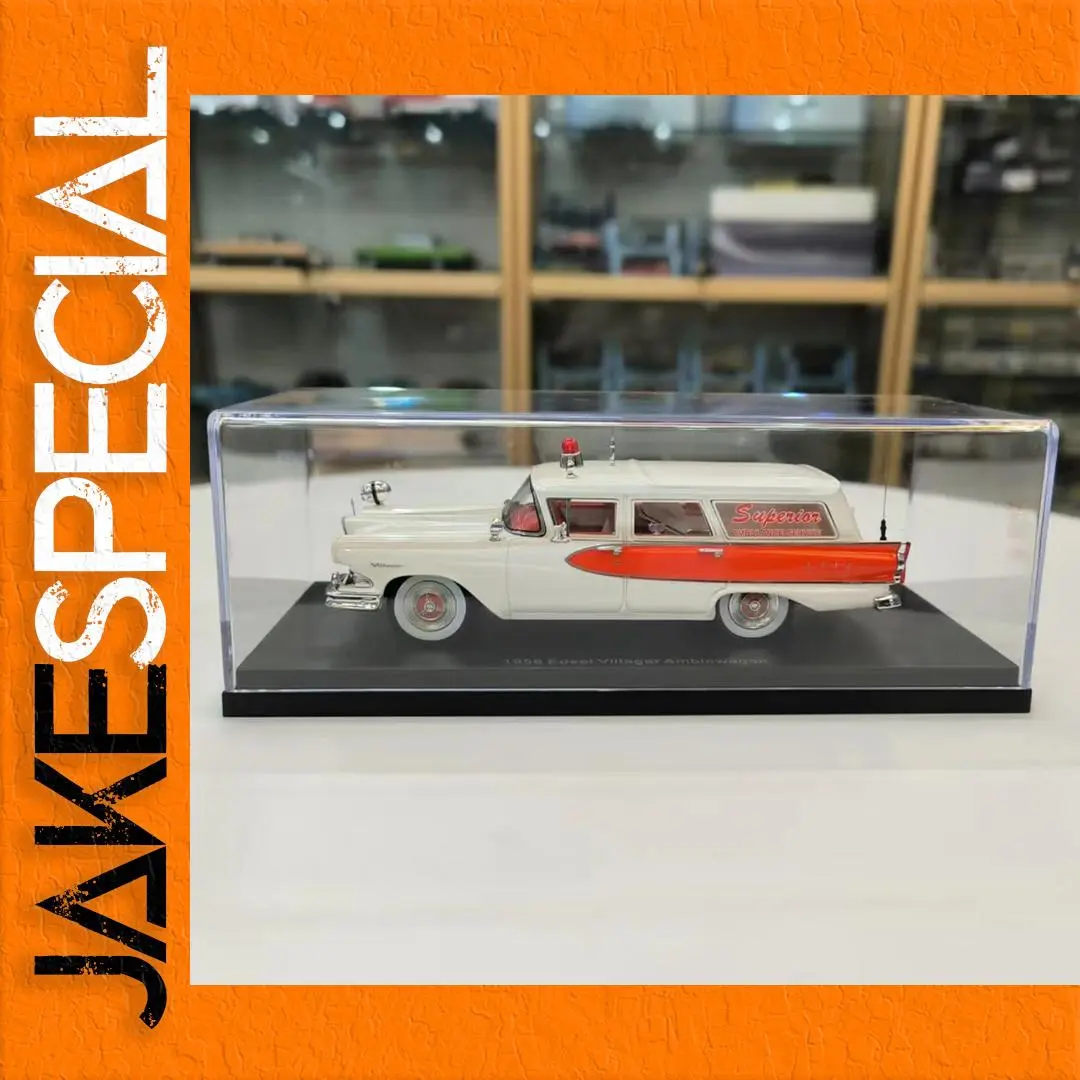 Edsel Corsair Ambulance 1:43 Scale Model Car 1 Edsel Corsair Ambulance 1:43 Scale Model Car