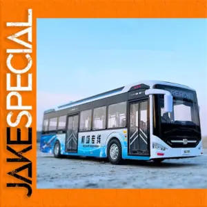 Electric Tourist Traffic Bus Diecast Model 1:24