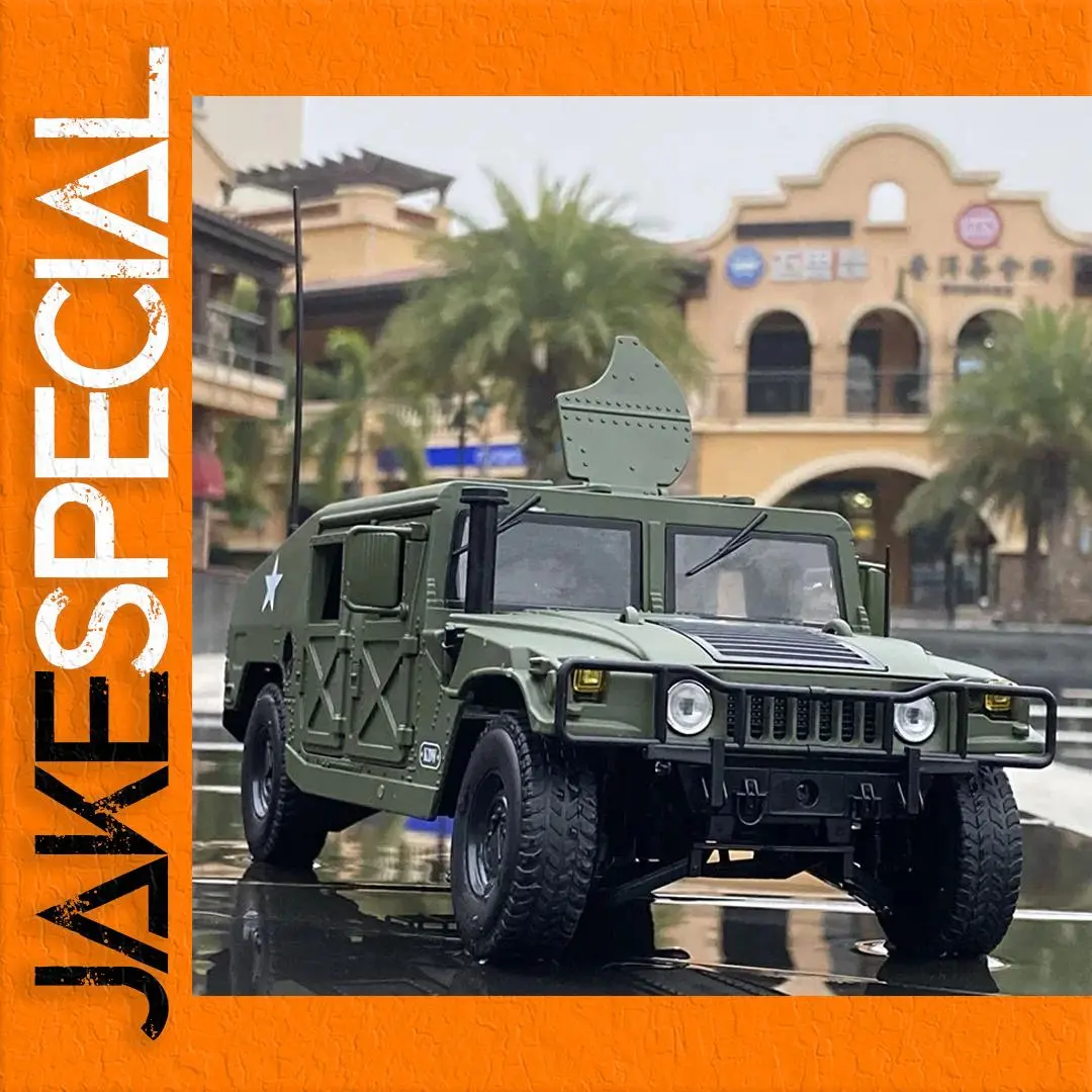 Hummer H1 Military Model 1:18 Scale Diecast 1 Hummer H1 Military Model 1:18 Scale Diecast