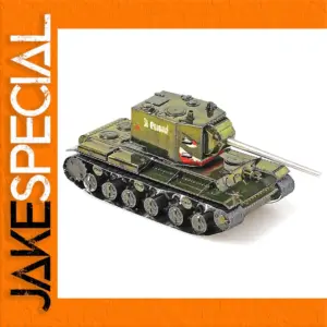 KV2 Heavy Tank 3D Metal Puzzle Model Assembly