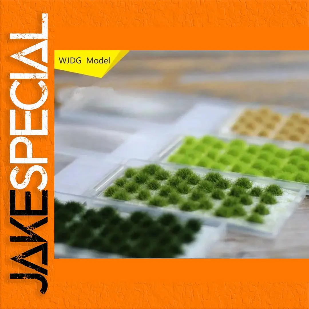 WJDG Model Grass Clusters Set for Dioramas 1 WJDG Model Grass Clusters Set for Dioramas