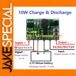 10W DC-DC Boost Converter Module 4.5-6.5V