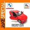 BMW M4 Pullback Toy Car 1:36 Scale Red