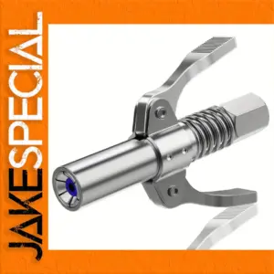 Heavy-Duty Stainless Steel Grease Gun Coupler