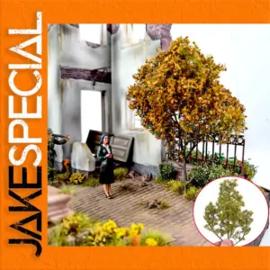 Simulation Shrub Tree Model for Dioramas