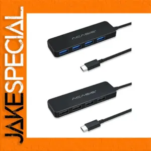 4-in-1 USB Hub Adapter with 4 Ports