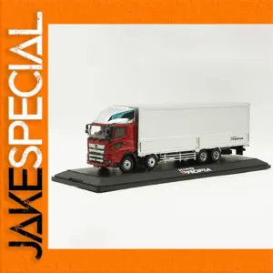 1:43 Scale Hino Supergreat Container Truck Model